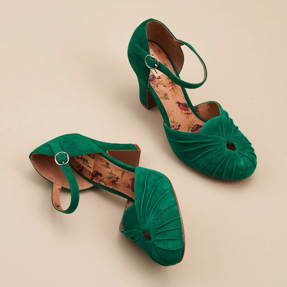 Miss L Fire Amber heels EU 40 EUC